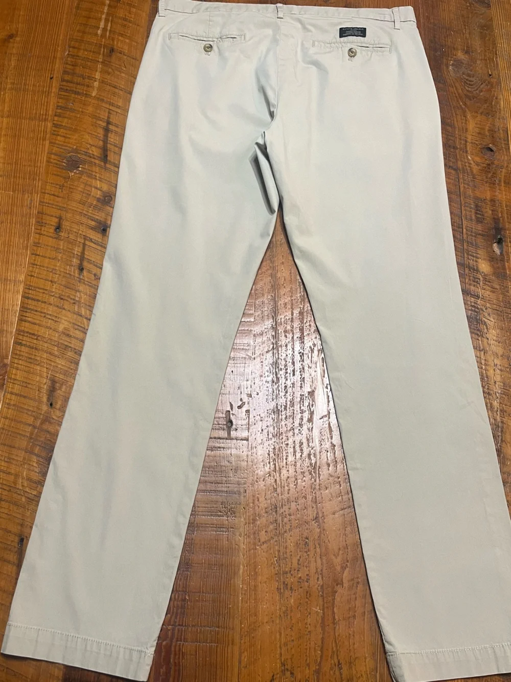 Banana Really Aiden Chino Pants in Light Khaki Size 34x34